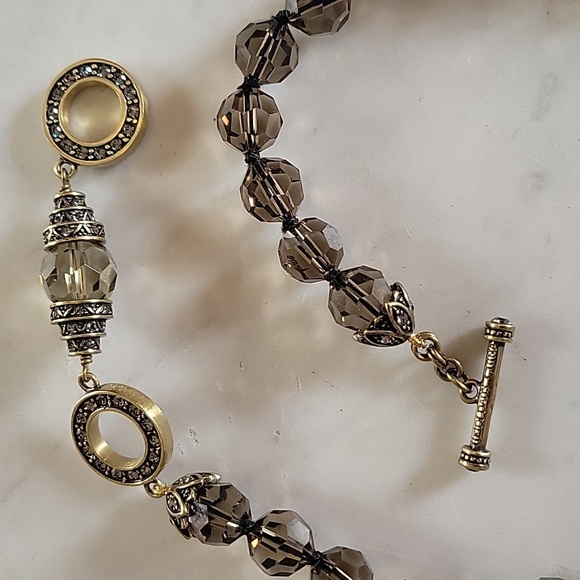 COPY - HEIDI DAUS Crystal/Beads Wrap/Necklace - Picture 4 of 16